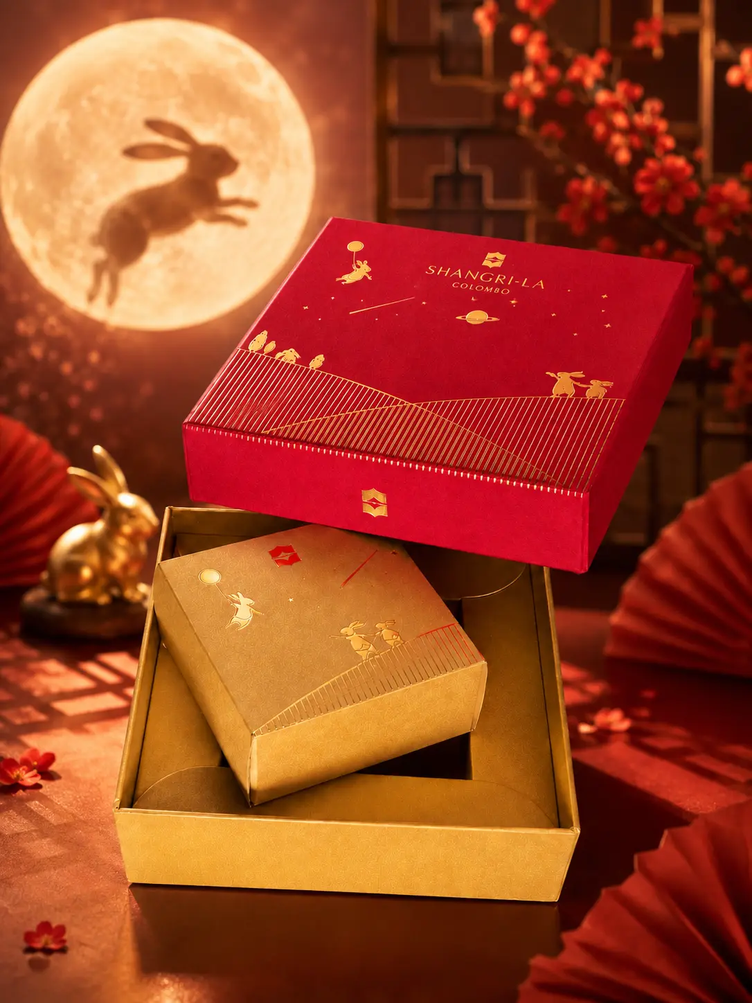 Chinese Moon Cake Box